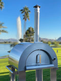 Kokomo Grills 32-Inch Stainless Steel Wood-Fired Pizza Oven