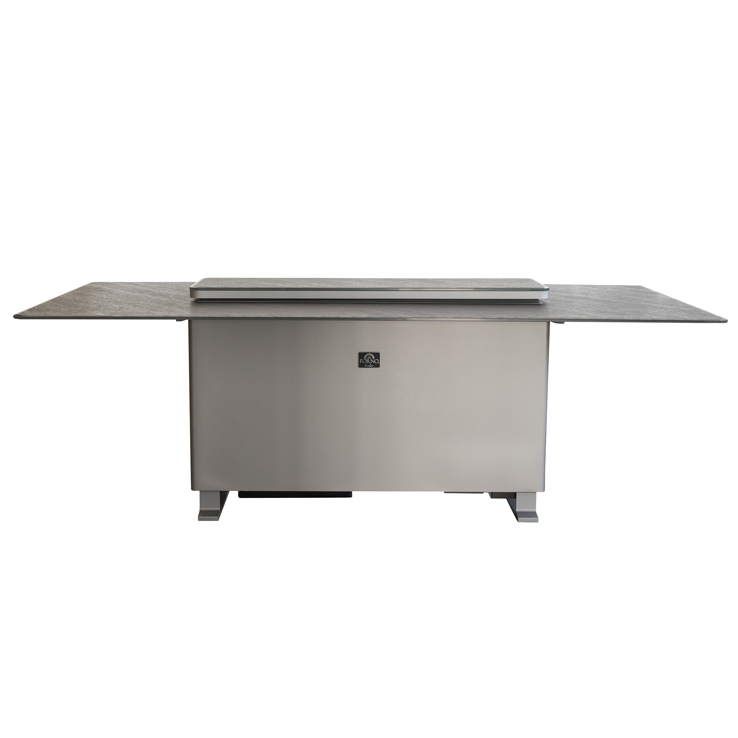 Cinetico Smart Dining Table, Sandstone Black, 5.3 cu.ft fridge and freezer with Bluetooth control