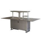 Cinetico Smart Dining Table, Sandstone Black, 5.3 cu.ft fridge and freezer with Bluetooth control