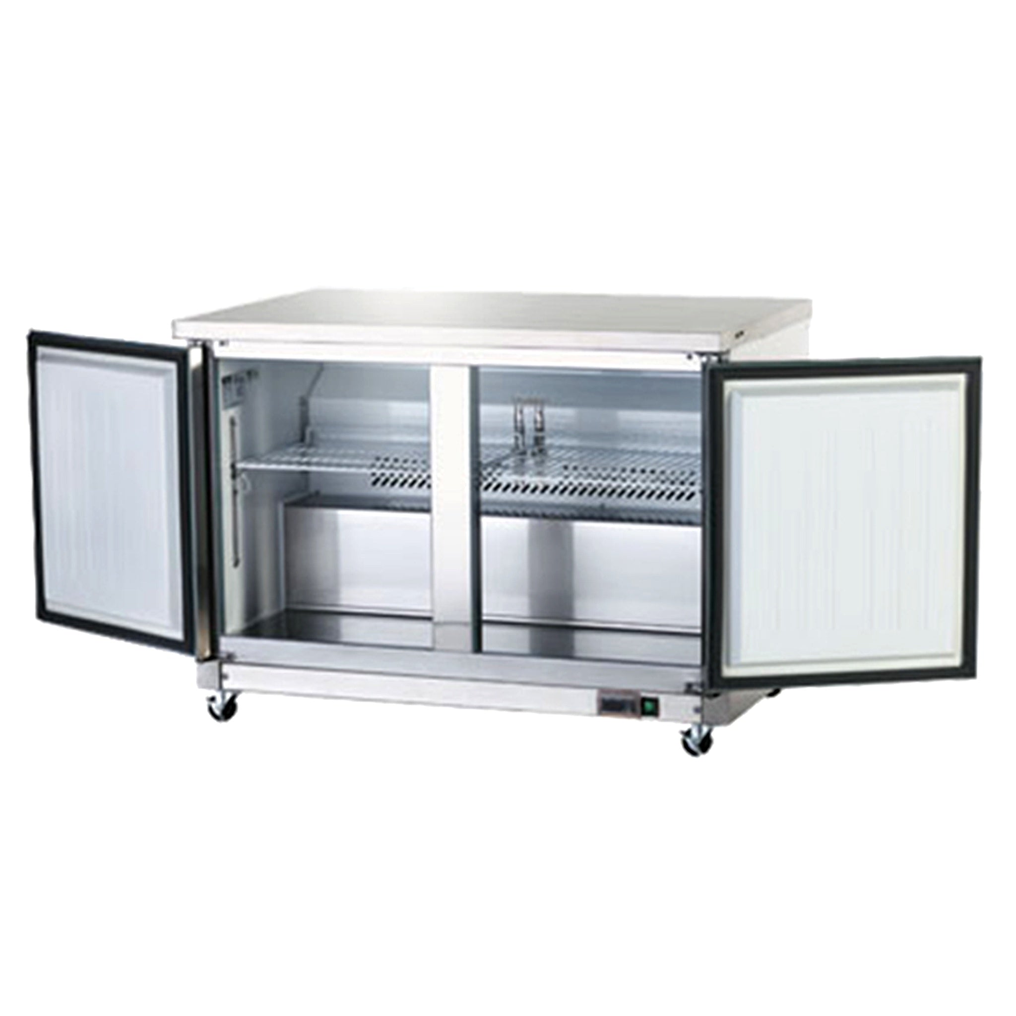 Arctic Air AUC60F Under counter Freezer – 60” 2-Door Commercial Worktop Freezer