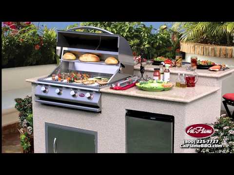 Cal Flame G Series™ 4 Burner Built-In Grill – Premium Power for Outdoor Entertaining